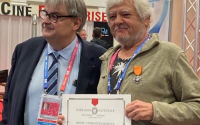 Une médaille du cinéma bien méritée pour notre collaborateur