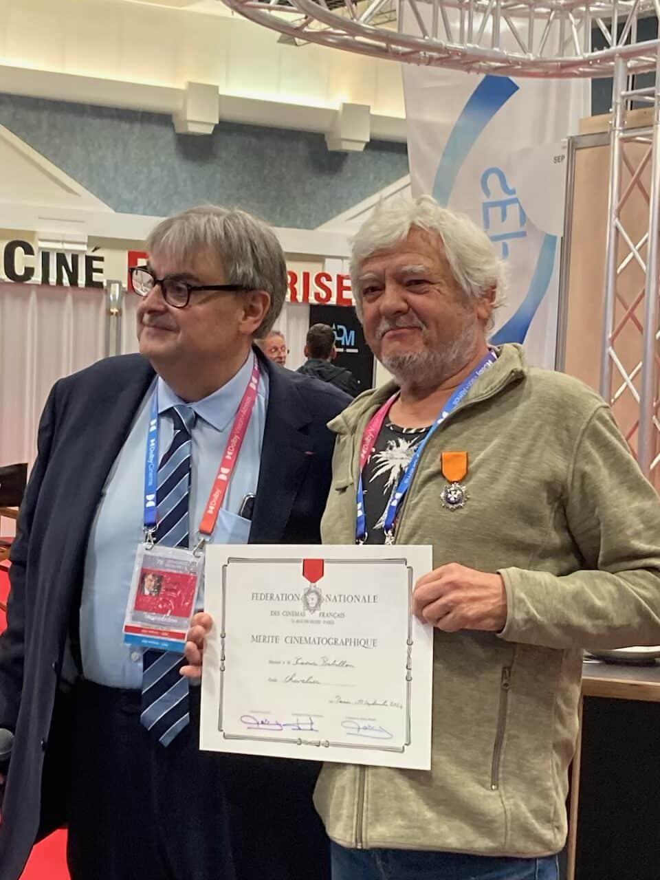 Une medaille du cinema bien meritee ADDE